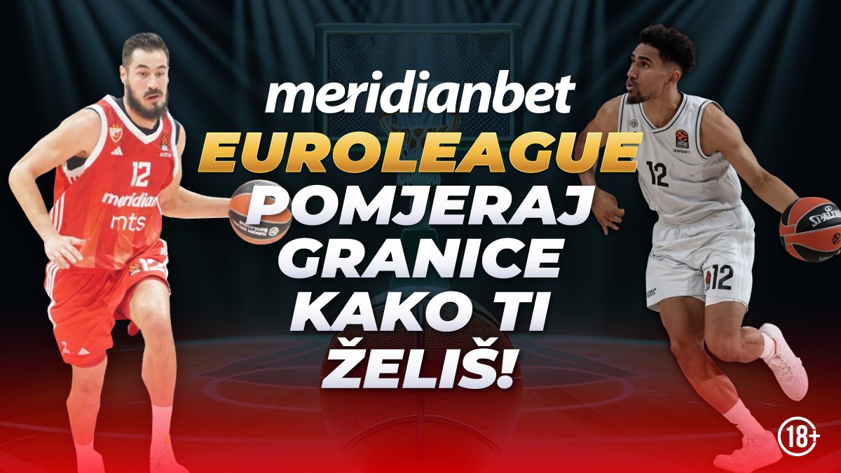 Večeras će biti kompletirano 20. kolo Evrolige, a Crvena zvezda Meridianet dočekuje Paris. Za tu, a i sve ostale utakmice kladionica Meridian ima najveće kvote na planeti i najraznovrsniju ponudu za klađenje.